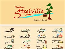 Tablet Screenshot of exploresteelville.com